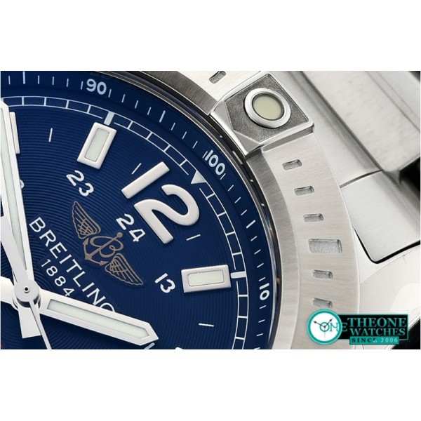 Breitling - Colt 44mm Automatic SS/SS Blue GF Asia 2824