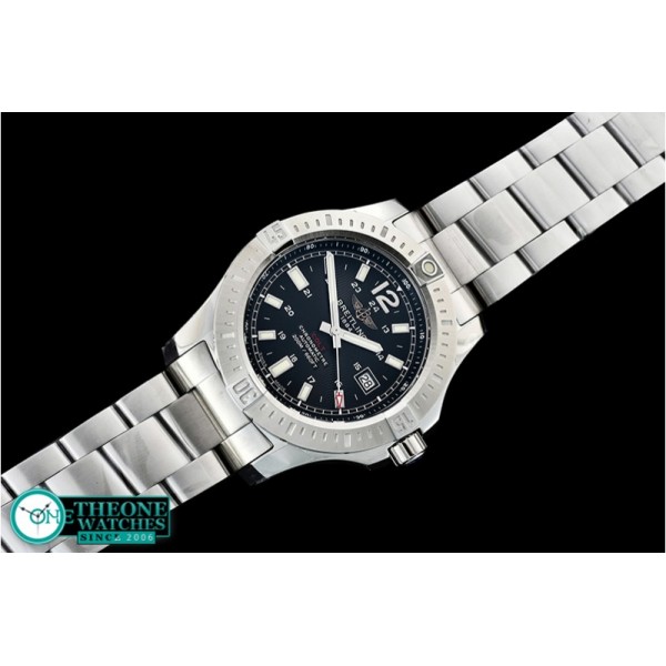 Breitling - Colt 44mm Automatic SS/SS Black GF Asia 2824
