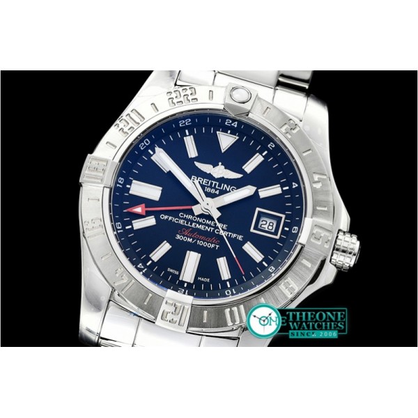 Breitling - Avenger II GMT A3239011 SS/SS Blue GF A2836