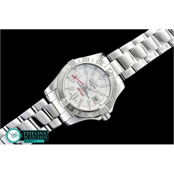 Breitling - Avenger II GMT A3239011 SS/SS White GF A2836