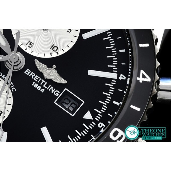 Breitling - Chronoliner 46mm GMT SS/SS Black/White Asia 7750