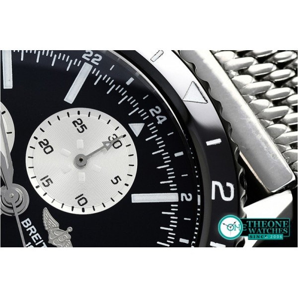 Breitling - Chronoliner 46mm GMT SS/SS Black/White Asia 7750