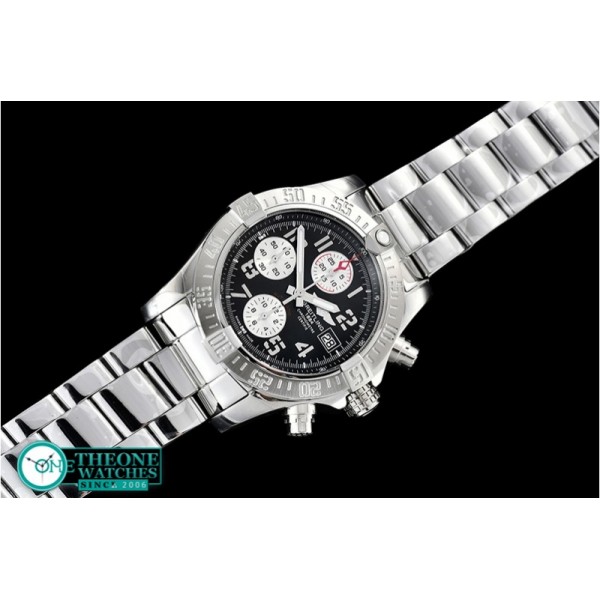 Breitling - Avenger II Chronograph 43mm SS/SS Dark Grey GF A7750