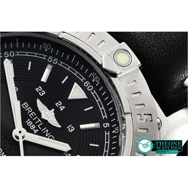 Breitling - AeroMarine Colt II 44mm SS/LE Black ANF Asia 2836