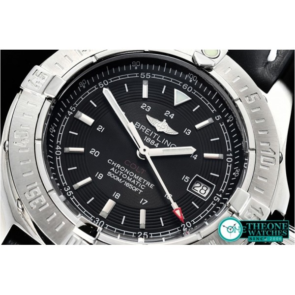 Breitling - AeroMarine Colt II 44mm SS/LE Black ANF Asia 2836