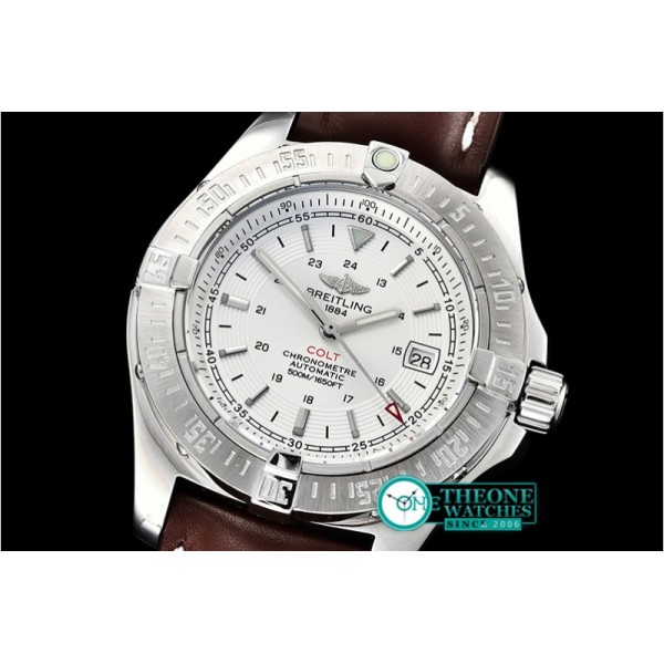 Breitling - AeroMarine Colt II 44mm SS/LE White ANF Asia 2836