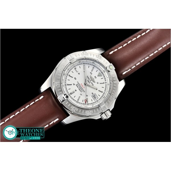 Breitling - AeroMarine Colt II 44mm SS/LE White ANF Asia 2836