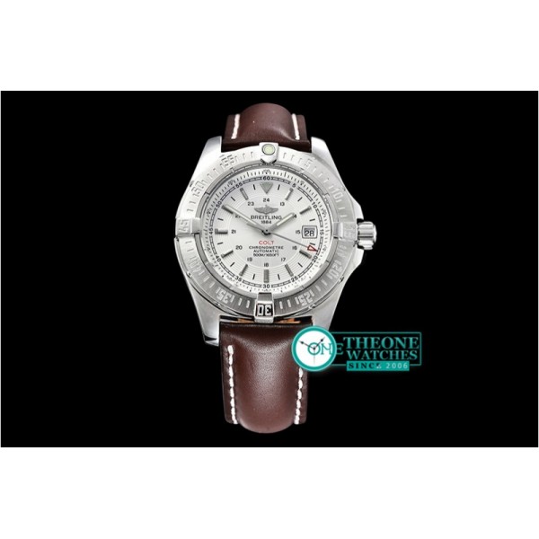 Breitling - AeroMarine Colt II 44mm SS/LE White ANF Asia 2836