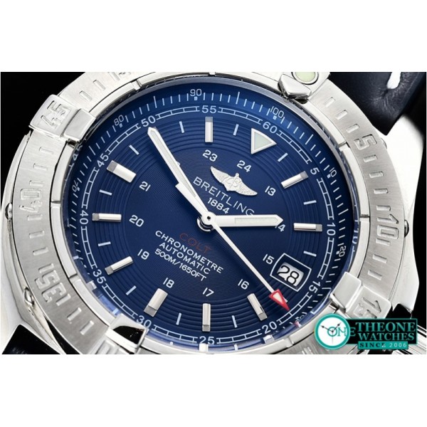 Breitling - AeroMarine Colt II 44mm SS/LE Blue ANF Asia 2836