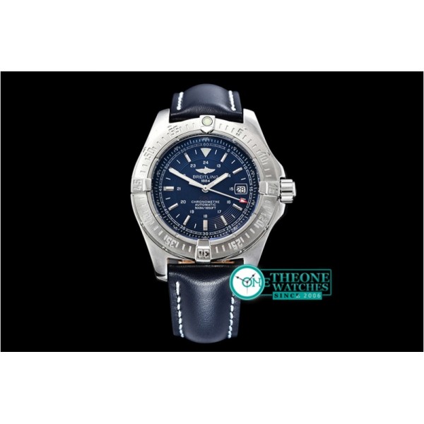 Breitling - AeroMarine Colt II 44mm SS/LE Blue ANF Asia 2836