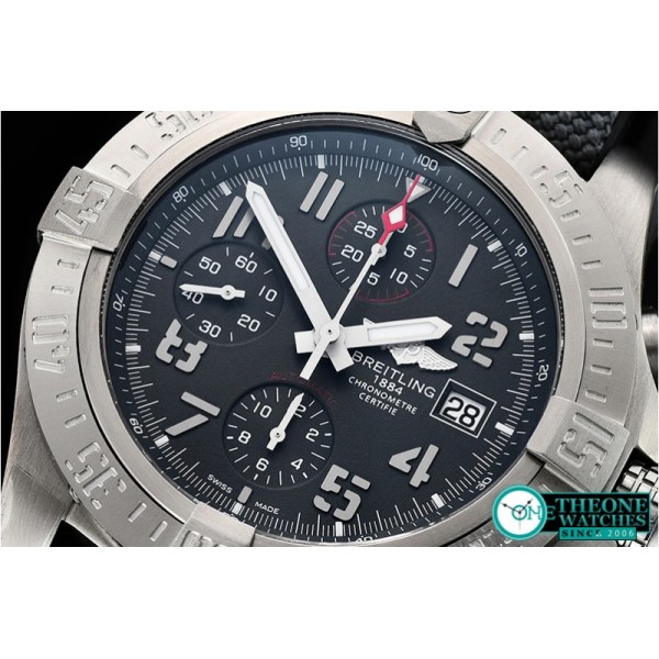 Breitling - Avenger 2017 Chronograph TI/NY Grey/Num GF V2 A7750 Mod