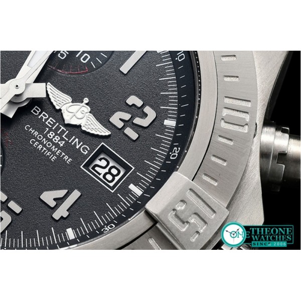 Breitling - Avenger 2017 Chronograph TI/NY Grey/Num GF V2 A7750 Mod