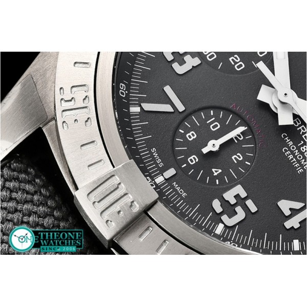 Breitling - Avenger 2017 Chronograph TI/NY Grey/Num GF V2 A7750 Mod