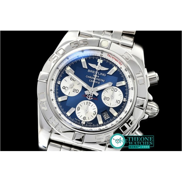 Breitling - Chronomat B01 SS/SS Blue/Stick GF Asia 7750 Mod