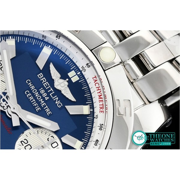 Breitling - Chronomat B01 SS/SS Blue/Stick GF Asia 7750 Mod