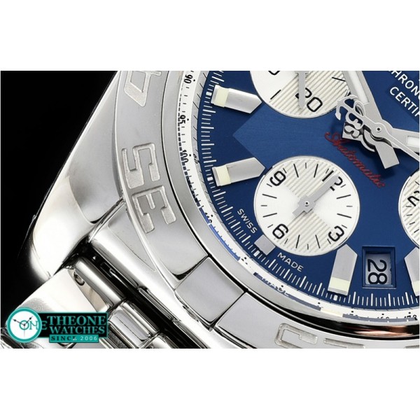 Breitling - Chronomat B01 SS/SS Blue/Stick GF Asia 7750 Mod