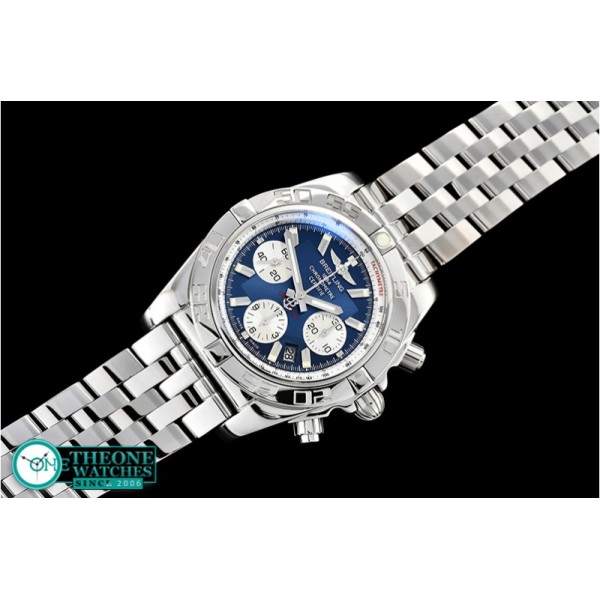 Breitling - Chronomat B01 SS/SS Blue/Stick GF Asia 7750 Mod