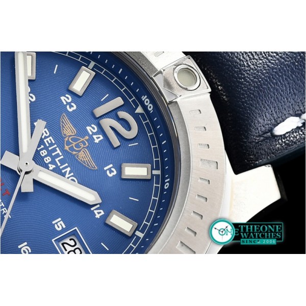 Breitling - Colt Automatic 42mm SS/LE Blue ANF Asia 2836