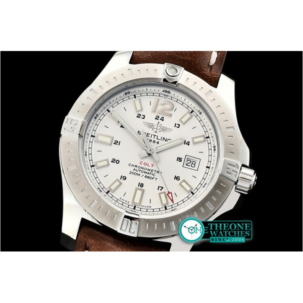 Breitling - Colt Automatic 42mm SS/LE White ANF Asia 2836