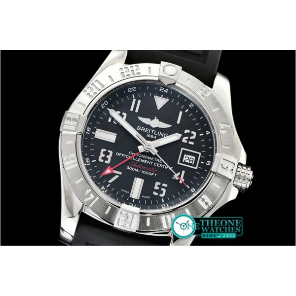 Breitling - Avenger II GMT A3239011 SS/RU Black GF A2836