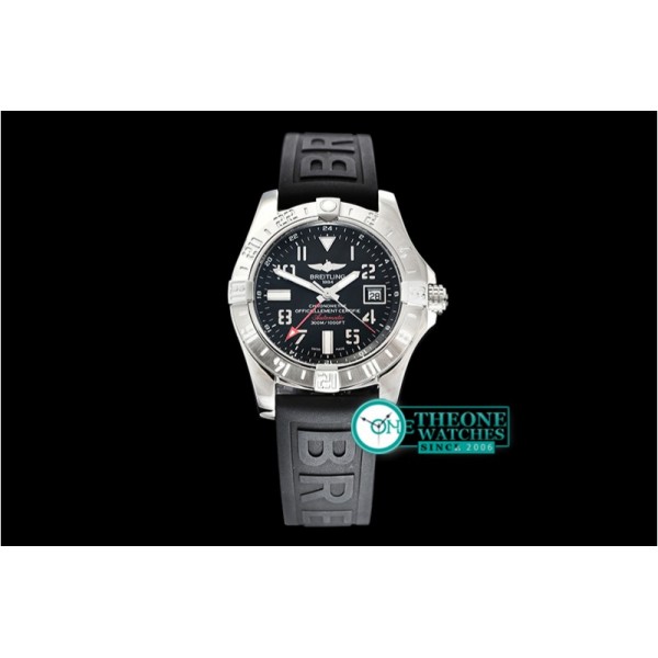 Breitling - Avenger II GMT A3239011 SS/RU Black GF A2836