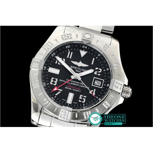 Breitling - Avenger II GMT A3239011 SS/SS Black GF A2836