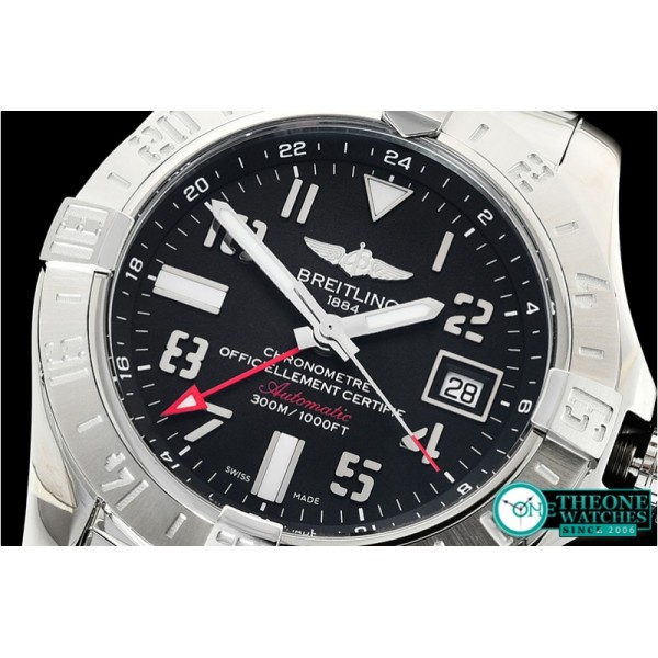 Breitling - Avenger II GMT A3239011 SS/SS Black GF A2836