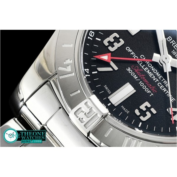 Breitling - Avenger II GMT A3239011 SS/SS Black GF A2836