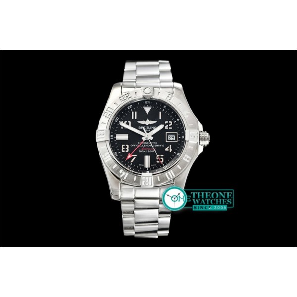 Breitling - Avenger II GMT A3239011 SS/SS Black GF A2836