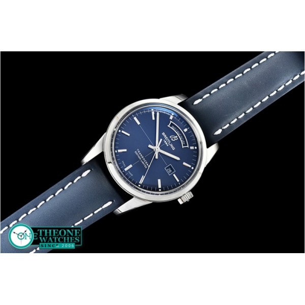 Breitling - Transocean Day Date SS/LE Blue V7F Asia 2824