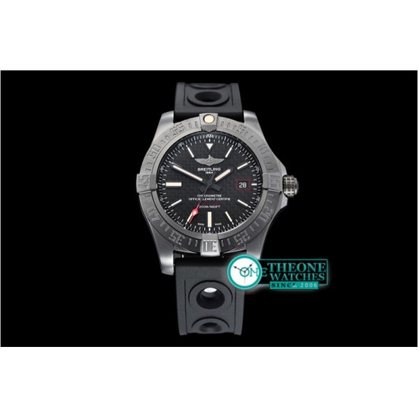 Breitling - Avenger BlackBird 44mm DLC/TI/RU Blk CF ANF A2824