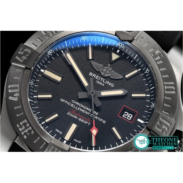 Breitling - Avenger BlackBird 44mm DLC/TI/RU Black GF V4 A2824