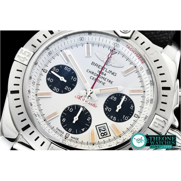 Breitling - Chronomat Airborne 44 B01 SS/NY White Asia 7750