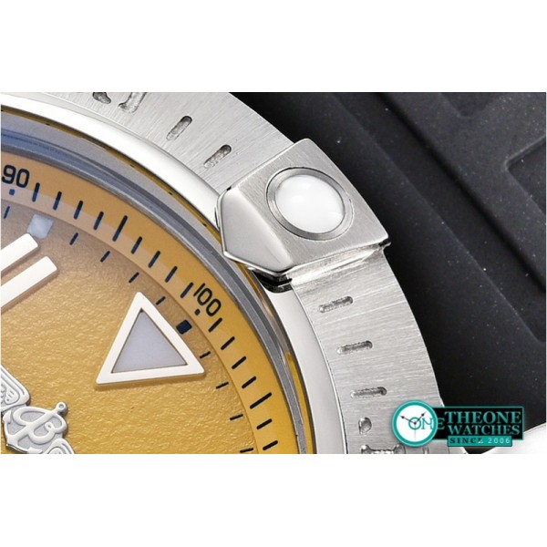 Breitling  - Avenger II Seawolf SS/RU Yellow Num GF V2 Asia 2836