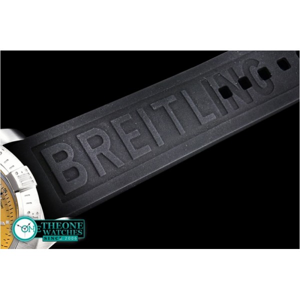 Breitling  - Avenger II Seawolf SS/RU Yellow Num GF V2 Asia 2836