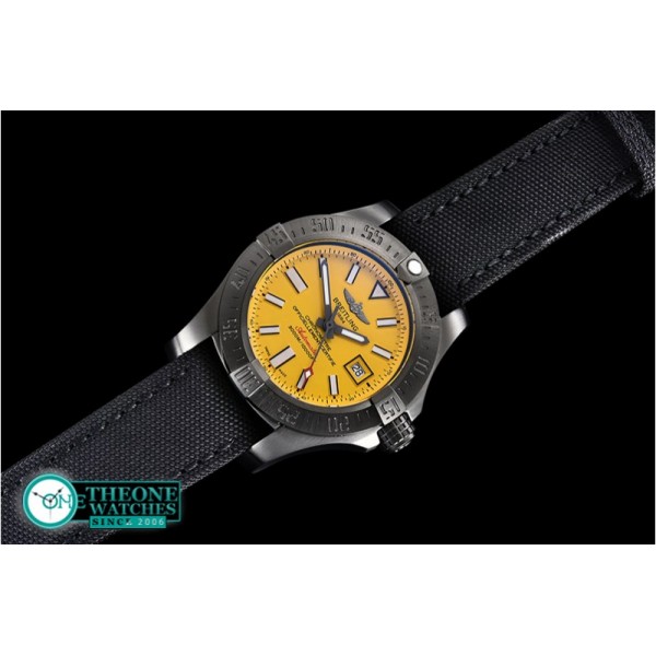 Breitling - Avenger II Seawolf DLC/NY Yellow Stk GF V2 Asia 2836