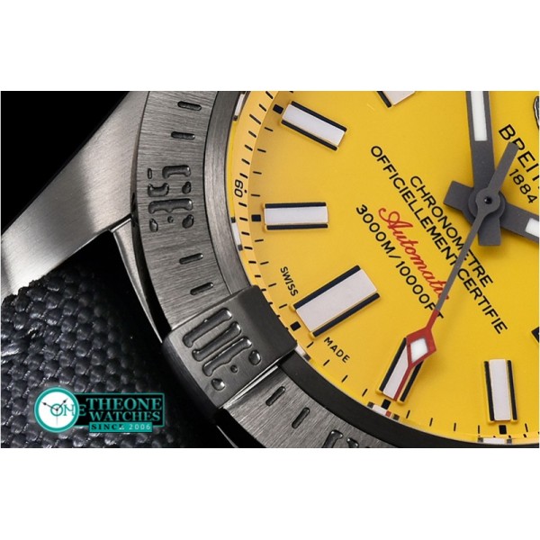 Breitling - Avenger II Seawolf DLC/NY Yellow Stk GF V2 Asia 2836