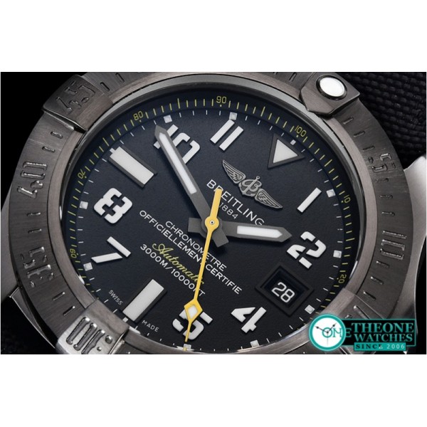 Breitling - Avenger II Seawolf DLC/NY Ylw Num Stk GF V2 Asia 2836