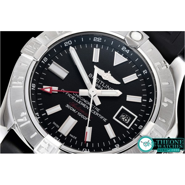 Breitling - Avenger II GMT A3239011 SS/RU Black ANF A2836