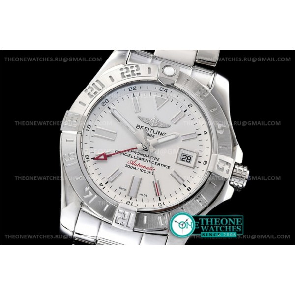 Breitling - Avenger II GMT A3239011 SS/SS White GF V2 A2836