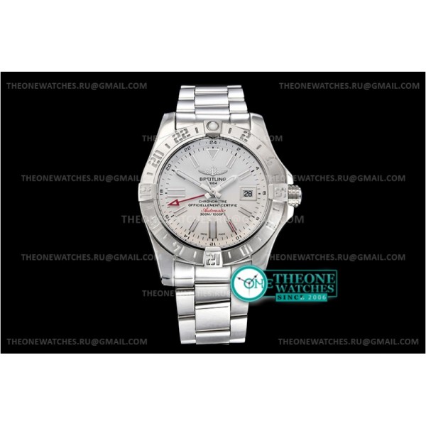 Breitling - Avenger II GMT A3239011 SS/SS White GF V2 A2836