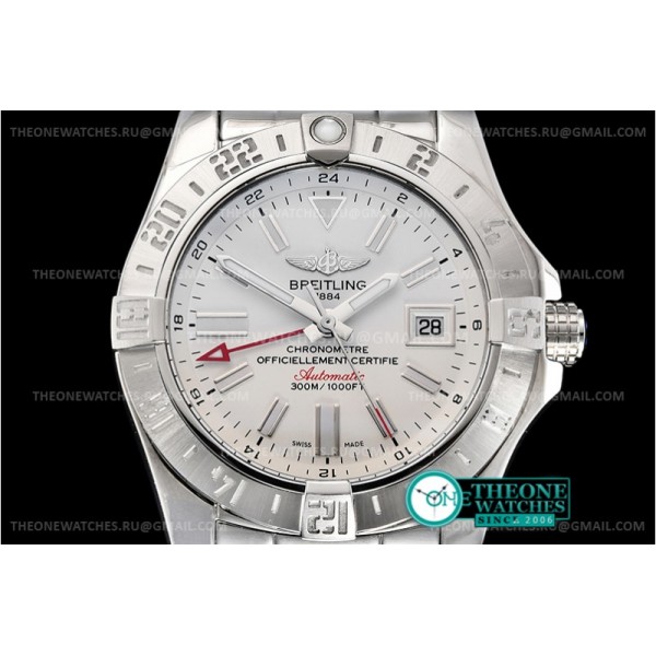 Breitling - Avenger II GMT A3239011 SS/SS White GF V2 A2836