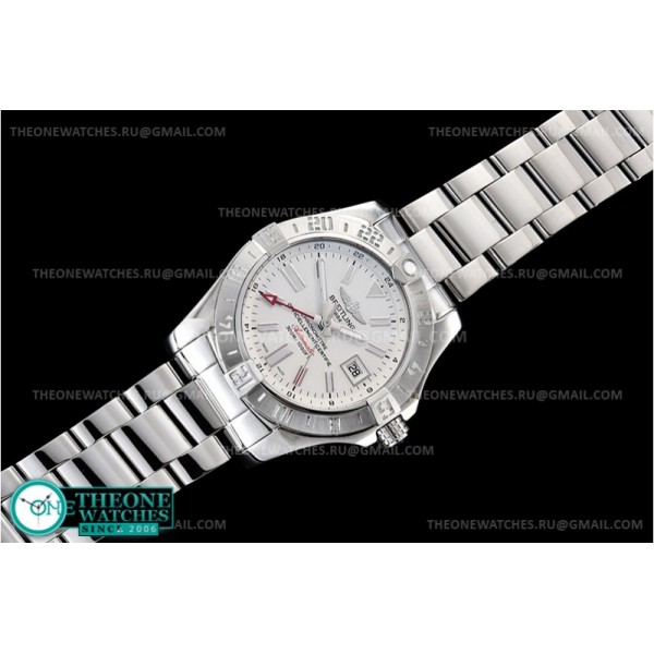 Breitling - Avenger II GMT A3239011 SS/SS White GF V2 A2836