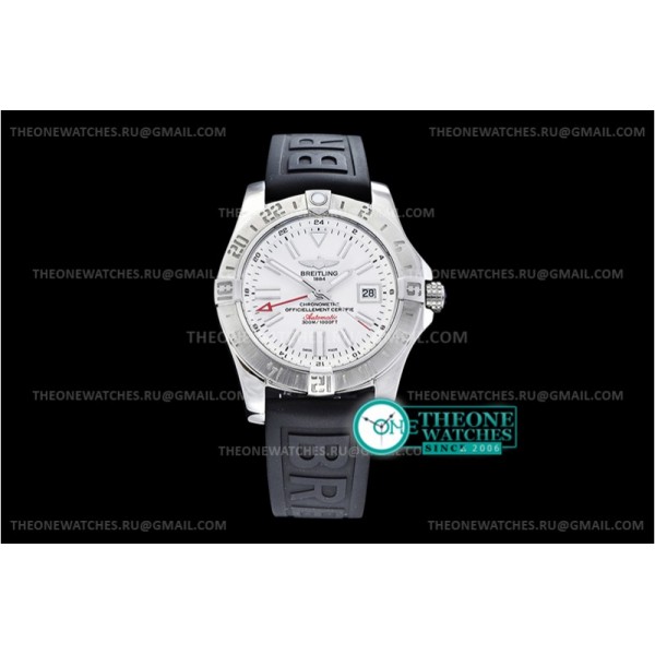 Breitling - Avenger II GMT A3239011 SS/RU White GF V2 A2836