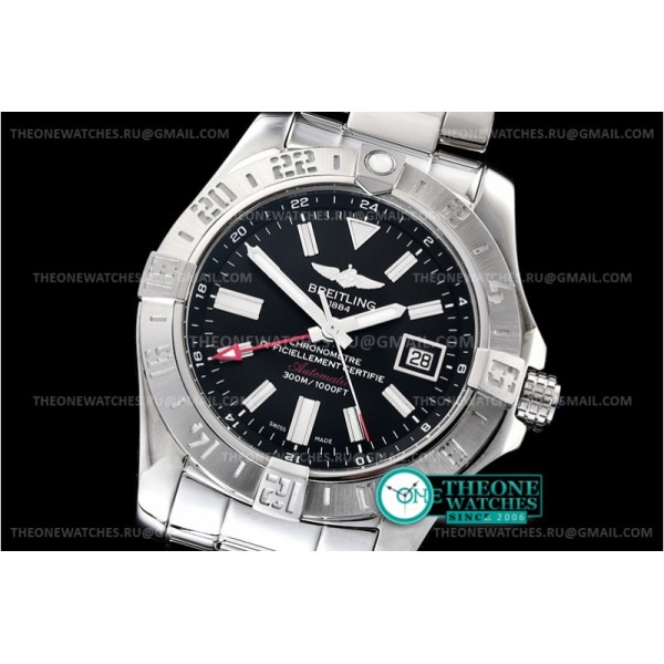 Breitling - Avenger II GMT A3239011 SS/SS Black GF V2 A2836