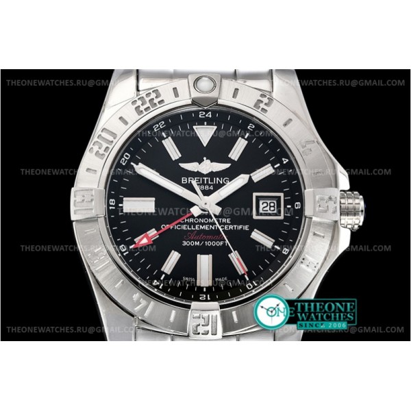 Breitling - Avenger II GMT A3239011 SS/SS Black GF V2 A2836