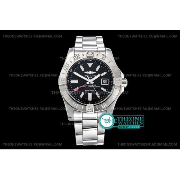 Breitling - Avenger II GMT A3239011 SS/SS Black GF V2 A2836