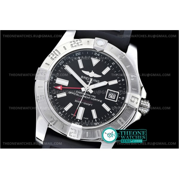 Breitling - Avenger II GMT A3239011 SS/RU Blk/Num GF V2 A2836