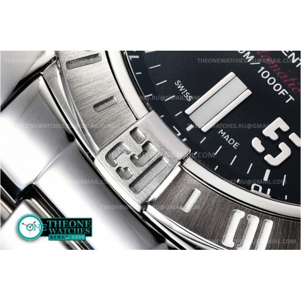 Breitling - Avenger II GMT A3239011 SS/SS Blk/Num GF V2 A2836