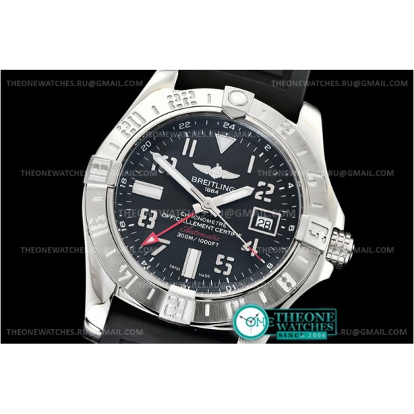 Breitling - Avenger II GMT A3239011 SS/RU Black GF V2 A2836